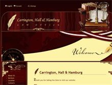 Tablet Screenshot of carrington.lv